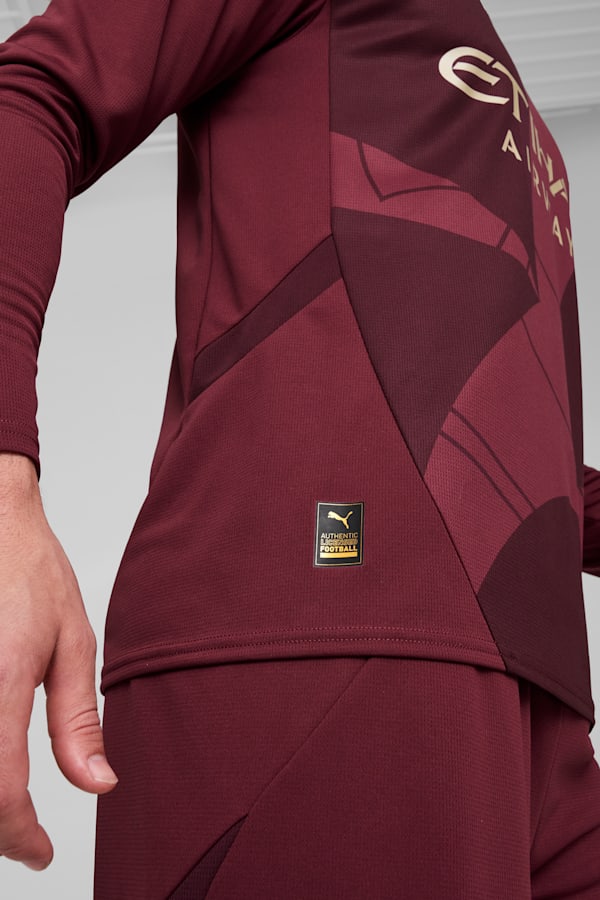 Manchester City 24/25 Third Long Sleeve Jersey Men, Dark Jasper, extralarge-GBR