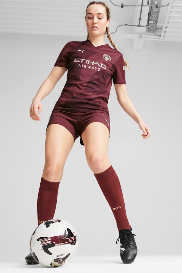 Manchester City 24/25 Third Jersey Women, Dark Jasper, extralarge