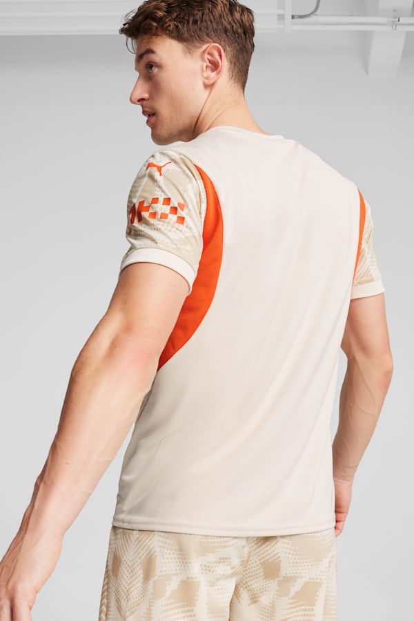 Manchester City 24/25 Goalkeeper Short Sleeve Jersey Men, Alpine Snow-Putty, extralarge