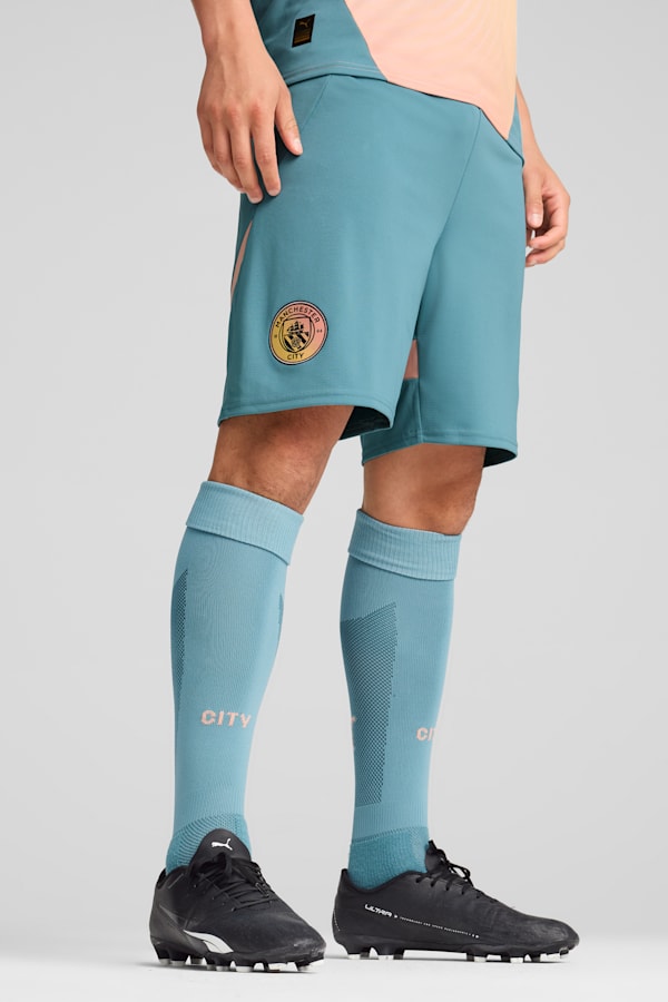 Manchester City 24/25 Shorts Men, Bold Blue-Poppy Pink, extralarge