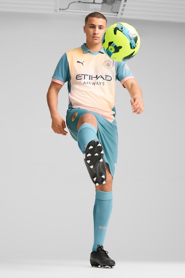 Manchester City 24/25 Shorts Men, Bold Blue-Poppy Pink, extralarge
