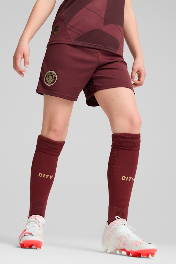 Manchester City 24/25 Shorts Youth, Dark Jasper, extralarge