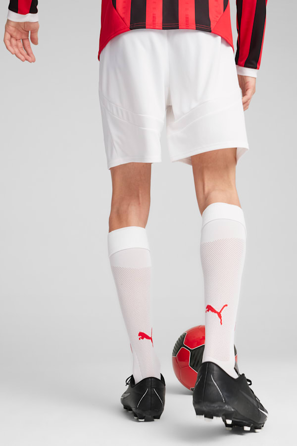 AC Milan 24/25 Shorts Men, PUMA White-For All Time Red, extralarge