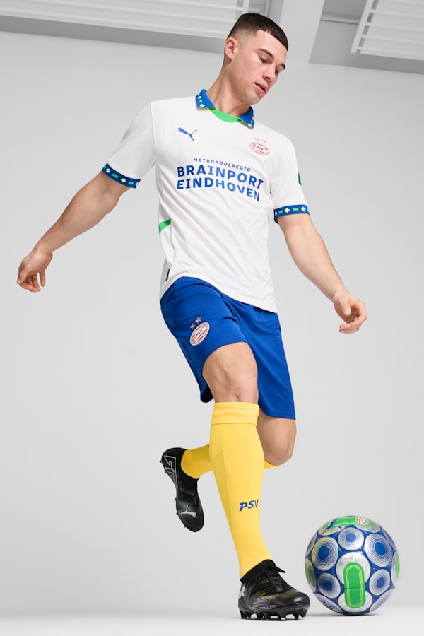 PSV Eindhoven 24/25 Third Jersey Men, PUMA White-Cobalt Glaze, extralarge