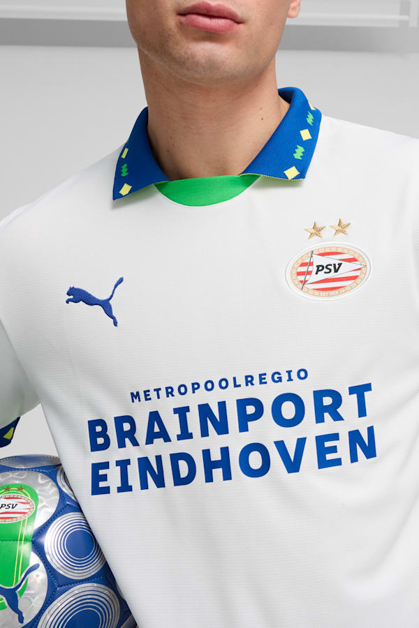 PSV Eindhoven 24/25 Third Jersey Men, PUMA White-Cobalt Glaze, extralarge