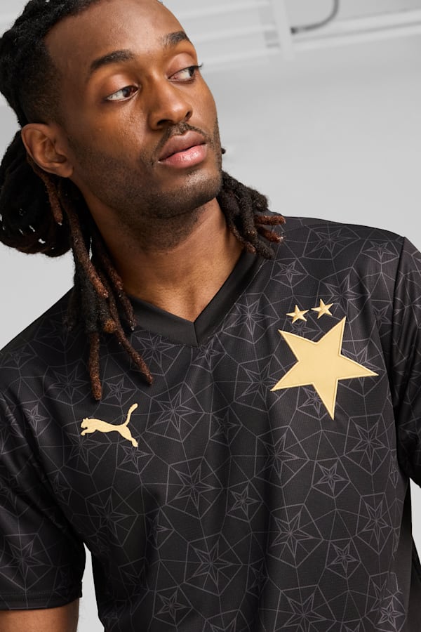 SK Slavia Praha 24/25 Away Jersey Men, PUMA Black-Victory Gold, extralarge