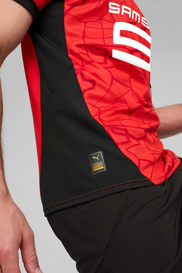 Stade Rennais F.C. 24/25 Home Jersey Men, PUMA Red-PUMA Black, extralarge