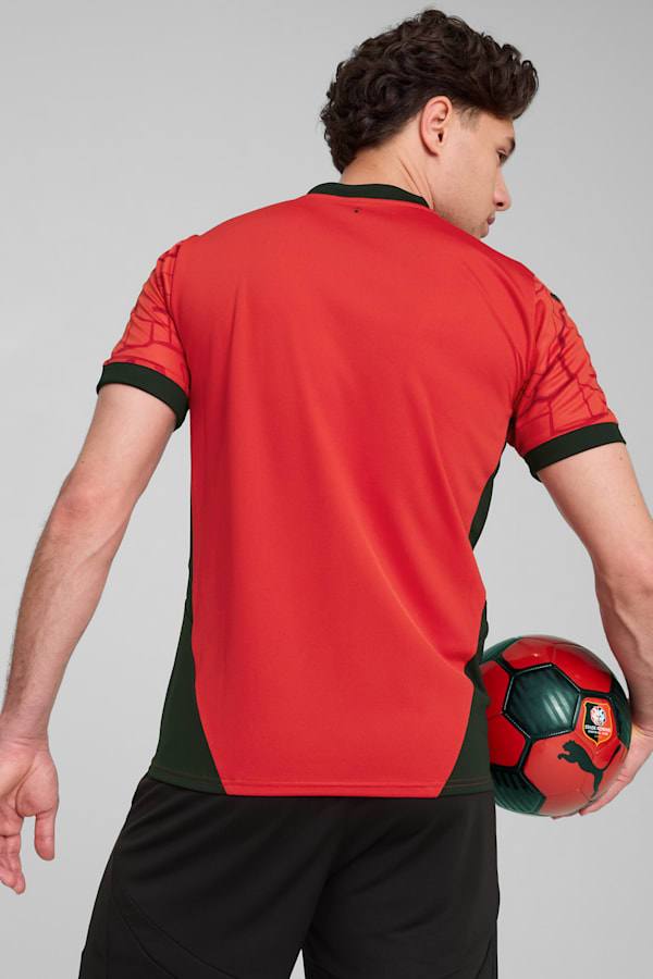 Stade Rennais F.C. 24/25 Home Jersey Men, PUMA Red-PUMA Black, extralarge