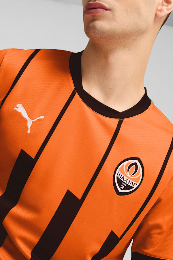 FC Shakhtar Donetsk 24/25 Home Jersey Men, Rickie Orange-PUMA Black, extralarge