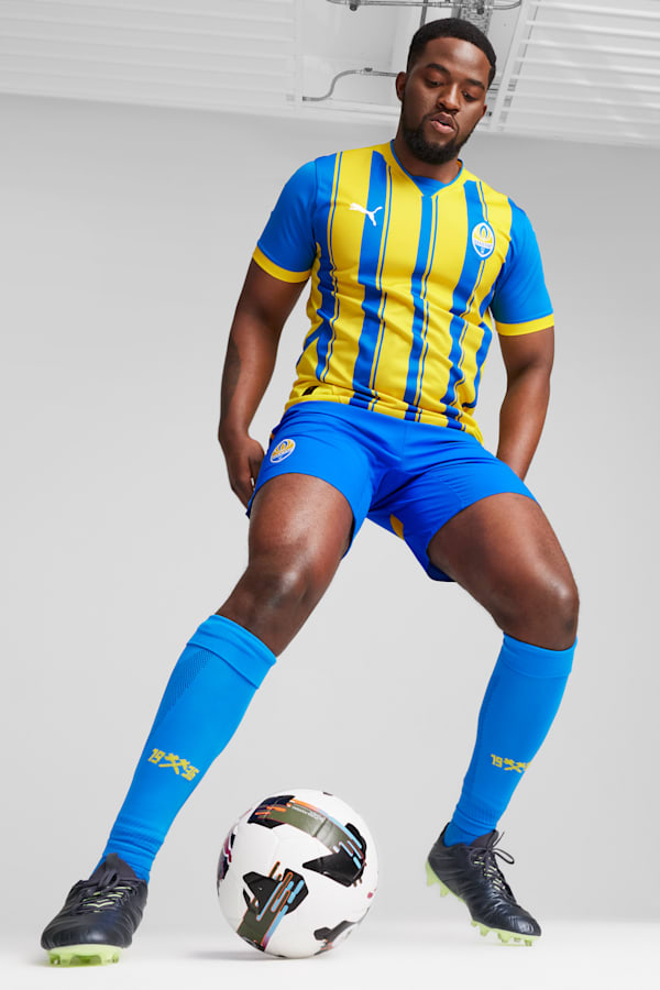 FC Shakhtar Donetsk 24/25 Third Jersey Men, Racing Blue-Faster Yellow, extralarge
