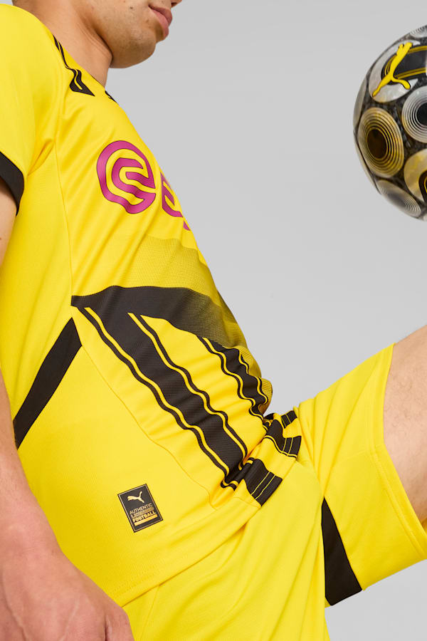 Borussia Dortmund 24/25 Cup Jersey Men, Faster Yellow-PUMA Black, extralarge