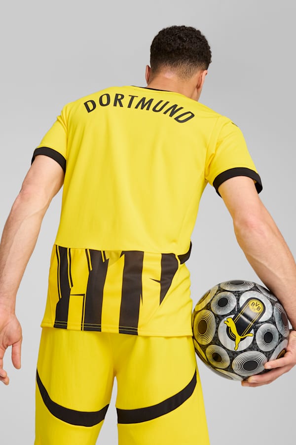 Borussia Dortmund 24/25 Cup Jersey Men, Faster Yellow-PUMA Black, extralarge