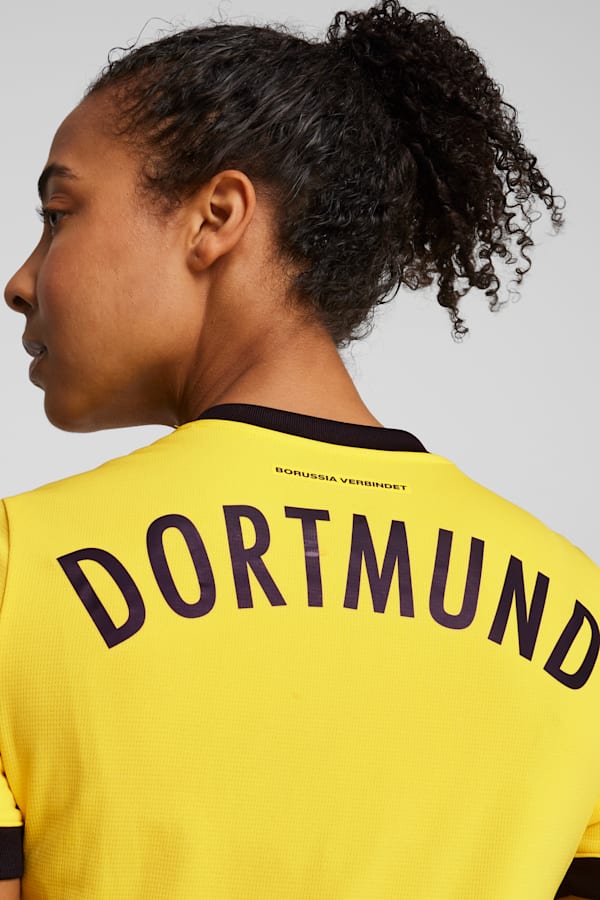 Borussia Dortmund 24/25 Cup Jersey Women, Faster Yellow-PUMA Black, extralarge