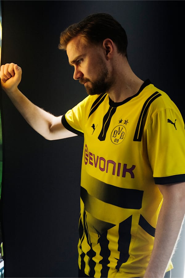 Borussia Dortmund 24/25 Cup Jersey Women, Faster Yellow-PUMA Black, extralarge