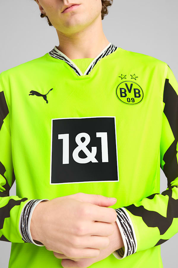 Borussia Dortmund Authentic Long Sleeve Special Jersey Men, Yellow Alert-PUMA Black, extralarge-GBR