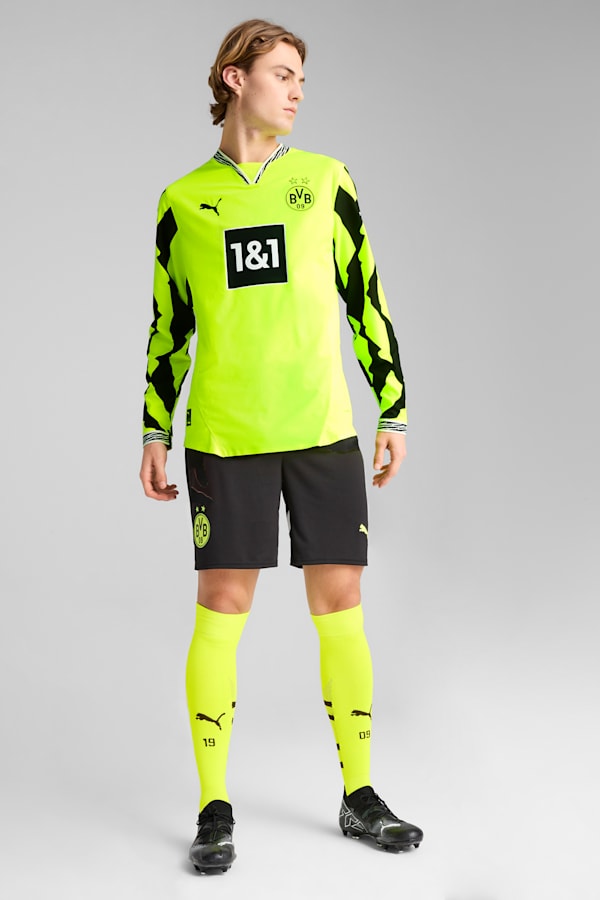 Borussia Dortmund Authentic Long Sleeve Special Jersey Men, Yellow Alert-PUMA Black, extralarge-GBR