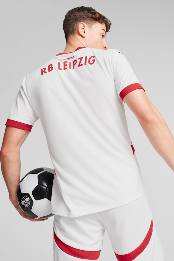 RB Leipzig 24/25 Home Jersey Men, PUMA White-For All Time Red, extralarge