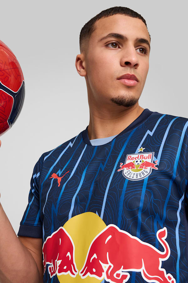 FC Red Bull Salzburg 24/25 Away Jersey Men, Club Navy-PUMA Red, extralarge
