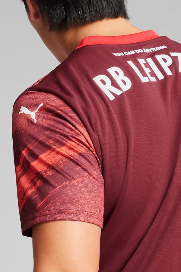 RB Leipzig 24/25 Away Jersey Men, Dark Jasper-Active Red, extralarge