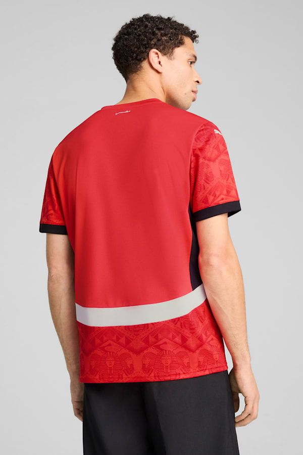 Egypt 2025 Home Jersey Men, PUMA Red-PUMA Black, extralarge