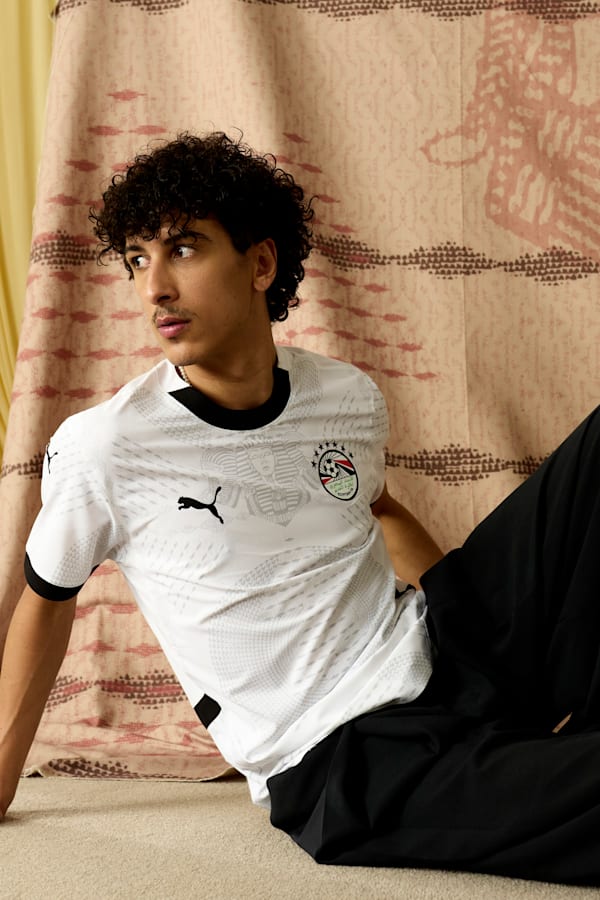 Egypt 2025 Away Jersey Men, PUMA White-Sand Dune, extralarge