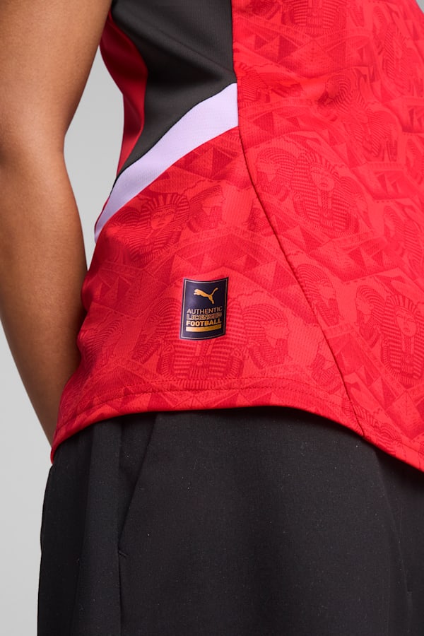 Egypt 2025 Home Jersey Women, PUMA Red-PUMA Black, extralarge