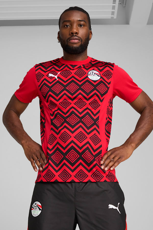 Egypt Pre-match Jersey Men, PUMA Red-PUMA Black, extralarge