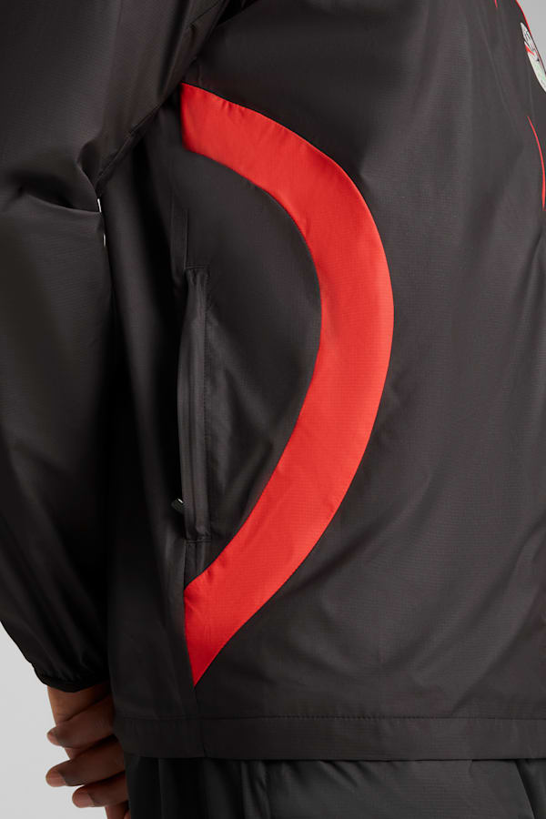 Egypt Pre-match Woven Jacket Men, PUMA Black-PUMA Red, extralarge