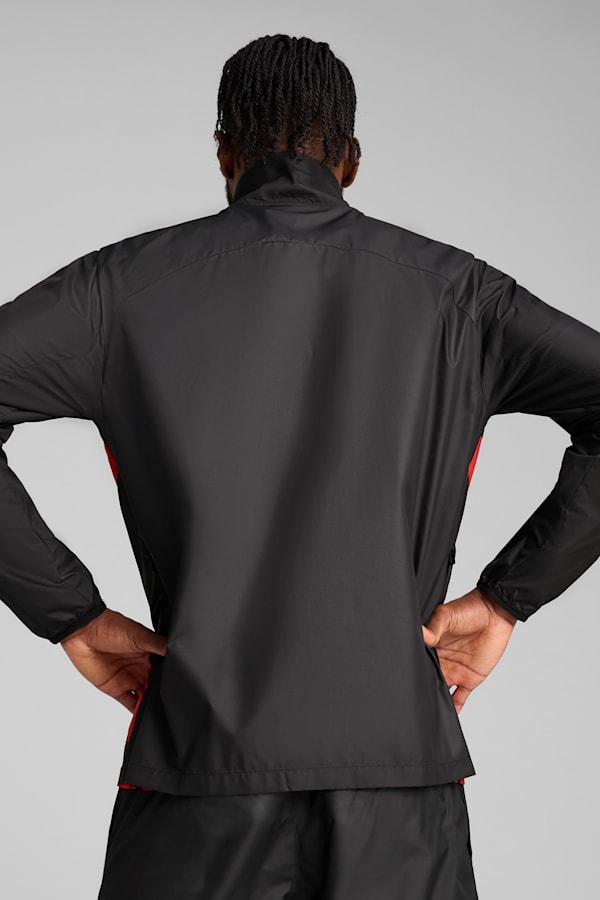 Egypt Pre-match Woven Jacket Men, PUMA Black-PUMA Red, extralarge