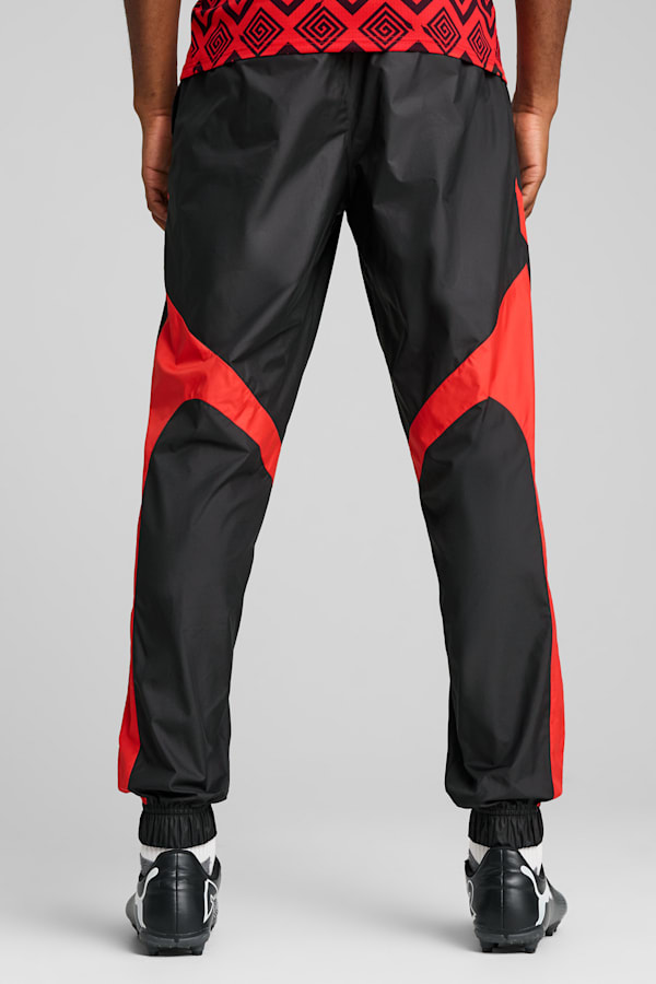 Egypt Pre-match Woven Pants Men, PUMA Black-PUMA Red, extralarge