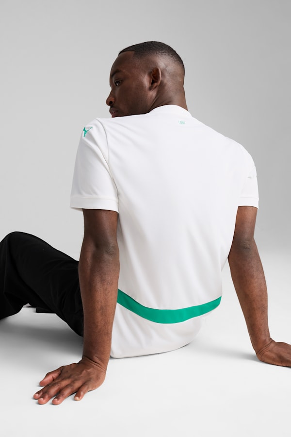 Senegal 2025 Home Jersey Men, PUMA White-Sport Green, extralarge