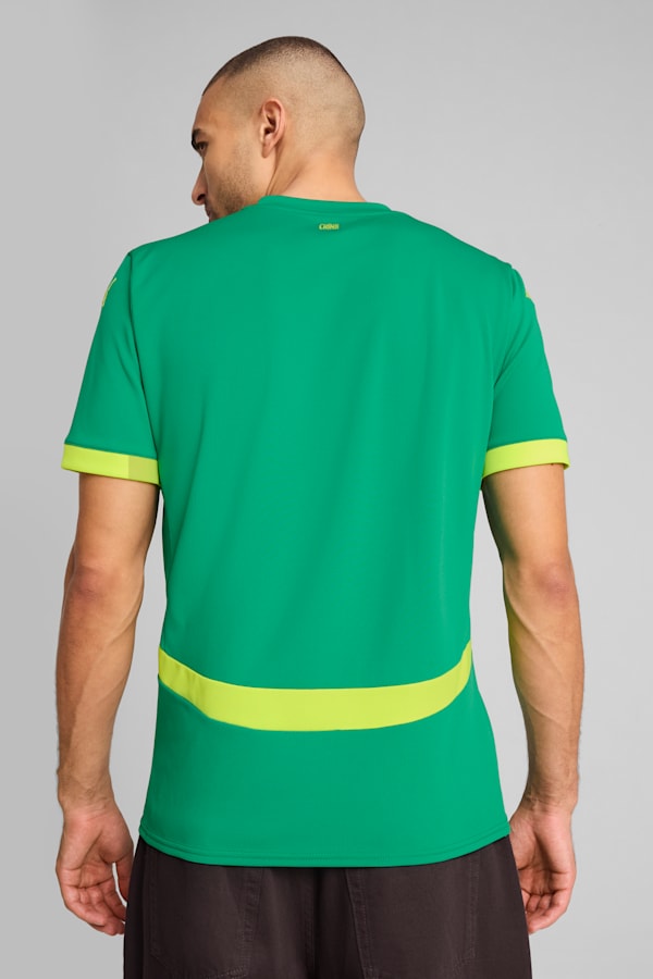 Senegal 2025 Away Jersey Men, Sport Green-Electric Lime, extralarge