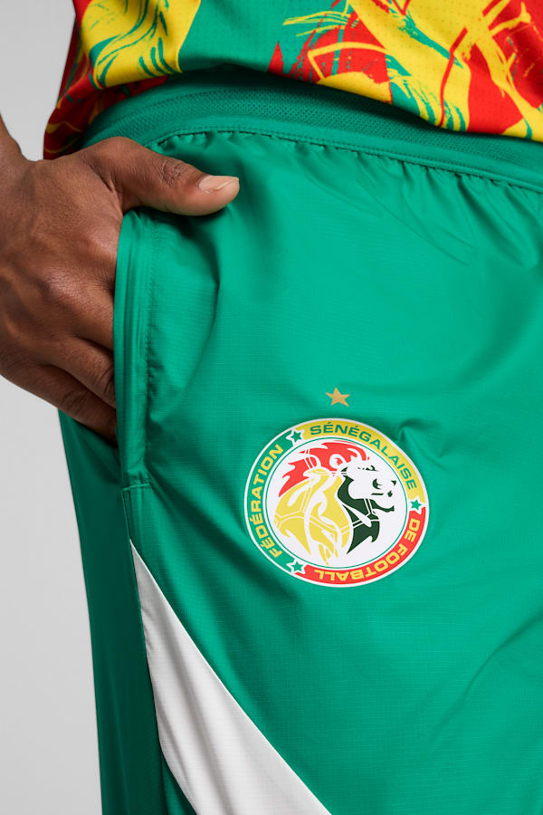 Senegal 2025 Pre-match Woven Pants Men, Sport Green-PUMA White, extralarge