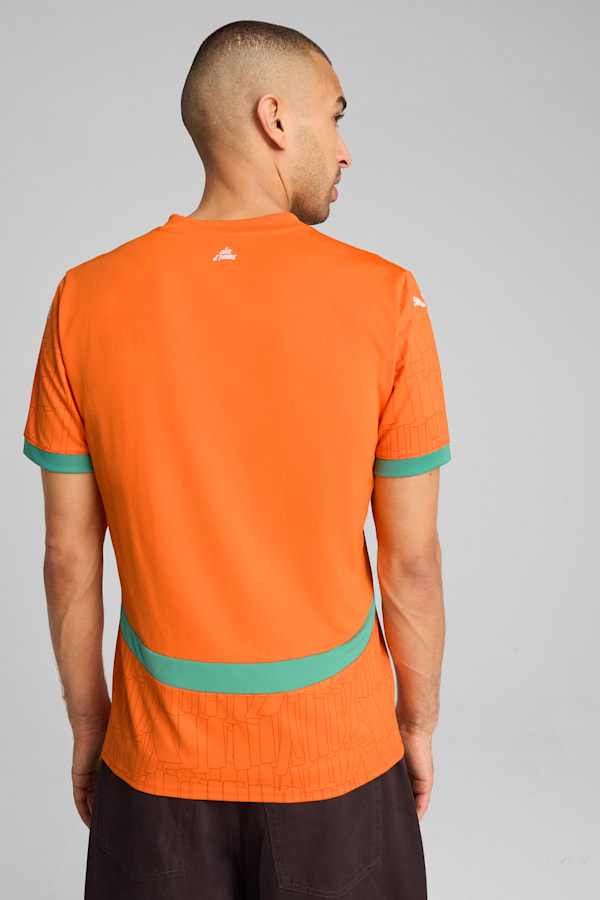 Côte d'Ivoire 2025 Home Jersey Men, Rickie Orange-Jade Frost, extralarge