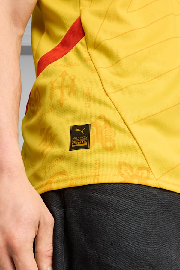 Ghana 2025 Away Jersey Men, Pelé Yellow-PUMA Black, extralarge