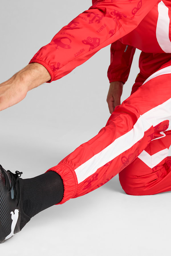 Ghana Pre-match Woven Pants Men, PUMA Red-PUMA White, extralarge-GBR