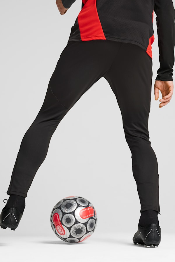 AC Milan Training Pants Men, PUMA Black-For All Time Red, extralarge