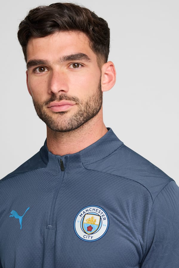 Manchester City Quarter-Zip Training Top Men, Inky Blue-Magic Blue, extralarge-GBR