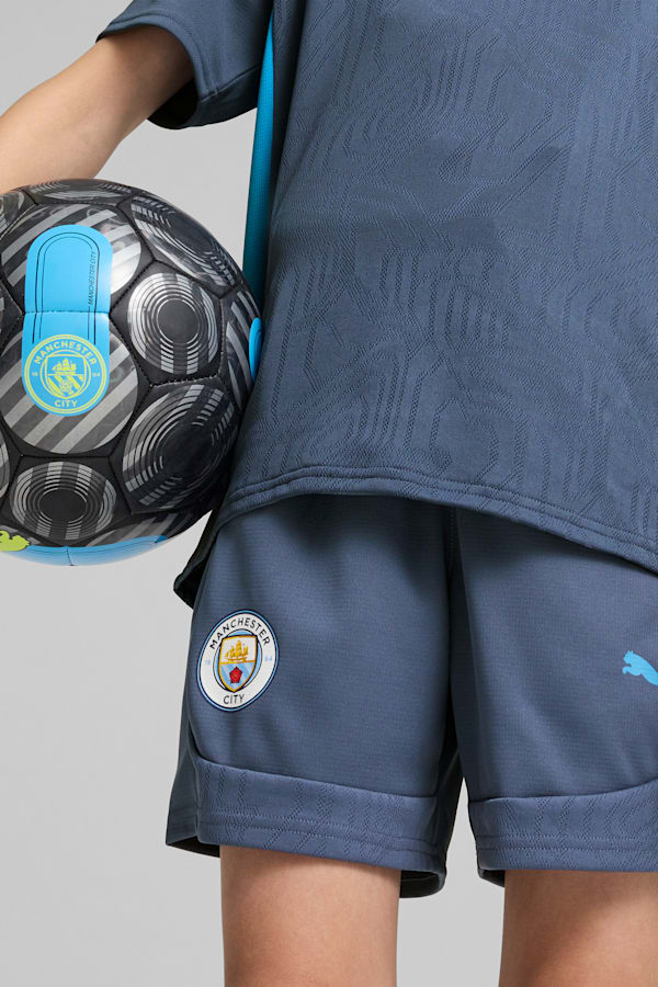 Manchester City Training Shorts Youth, Inky Blue-Magic Blue, extralarge