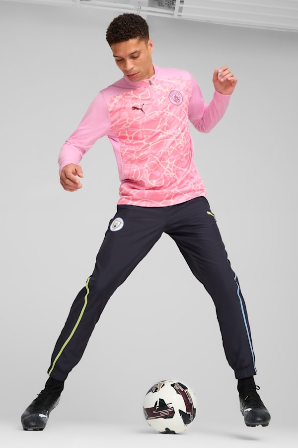 Manchester City Pre-match Quarter-Zip Top Men, Pink Icing-Whisp Of Pink, extralarge-GBR