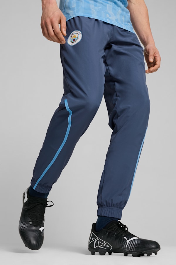 Manchester City Pre-match Woven Pants Men, Inky Blue-Team Light Blue, extralarge