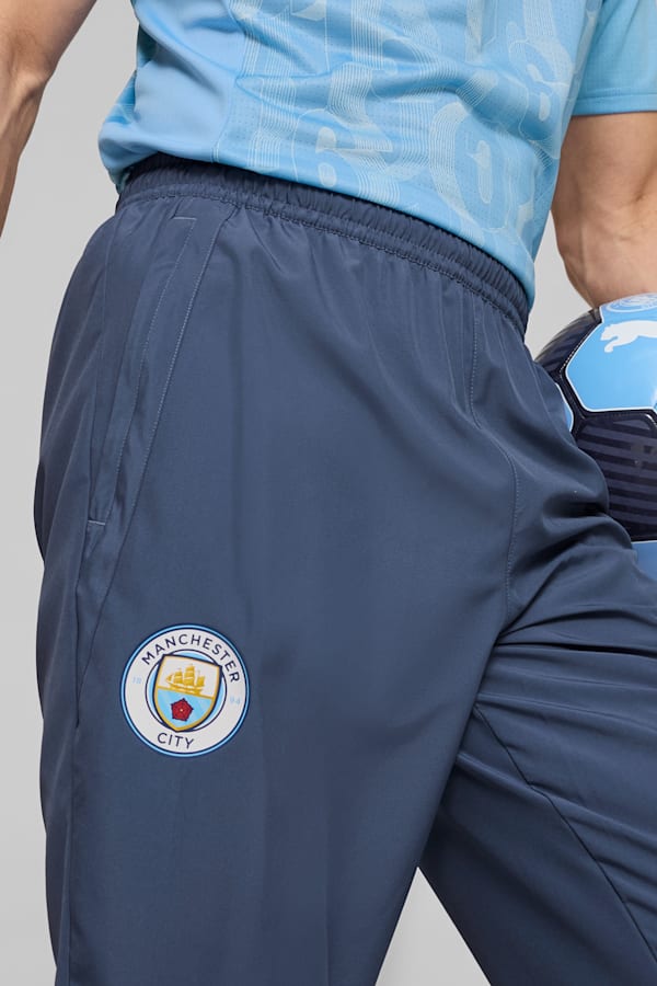 Manchester City Pre-match Woven Pants Men, Inky Blue-Team Light Blue, extralarge