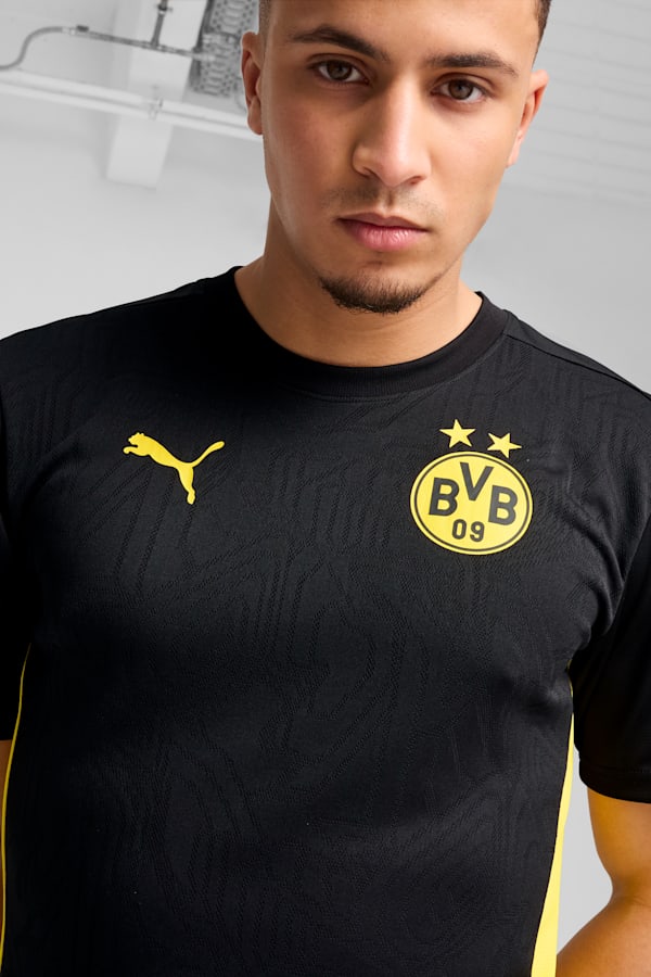 Borussia Dortmund Training Jersey Men, PUMA Black-Faster Yellow, extralarge