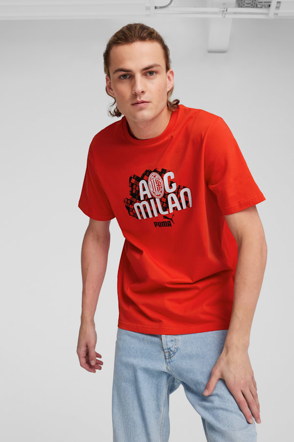 AC Milan ftblCULTURE Tee Men, For All Time Red-PUMA White, extralarge