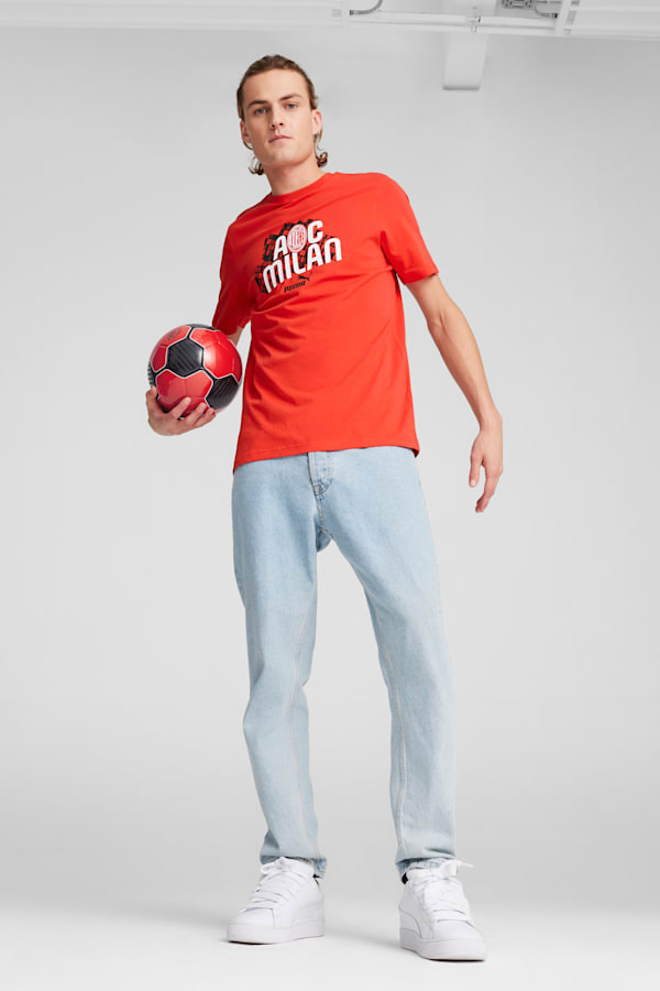 AC Milan ftblCULTURE Tee Men, For All Time Red-PUMA White, extralarge