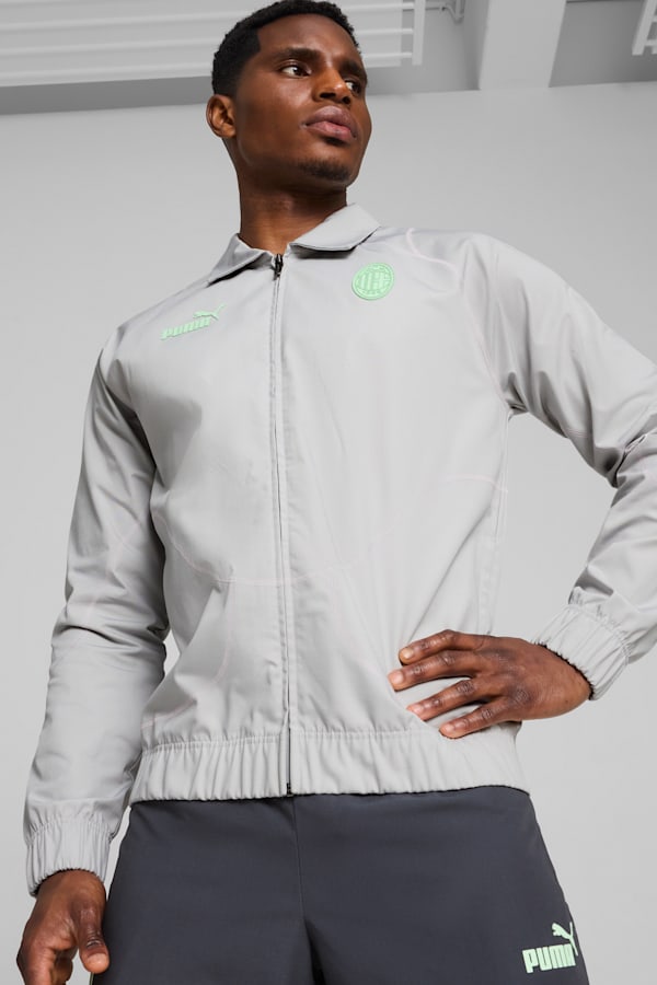 AC Milan ftblSTATEMENT Track Jacket Men, Flat Light Gray-Grape Mist, extralarge-GBR