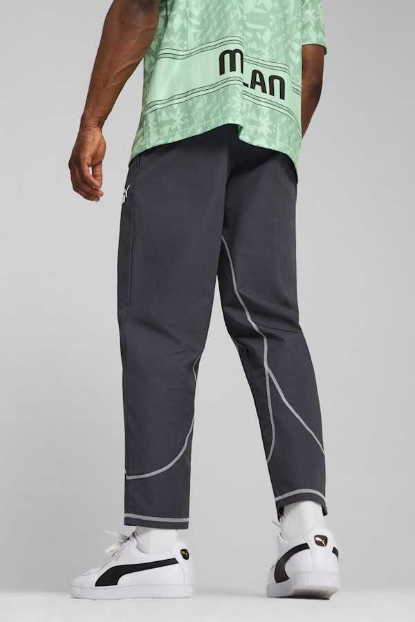AC Milan ftblSTATEMENT Track Pants Men, Strong Gray-Fresh Mint, extralarge-GBR