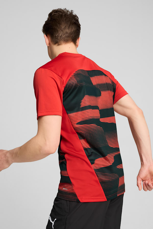 AC Milan Pre-match Short Sleeve Jersey Men, For All Time Red-PUMA Black, extralarge