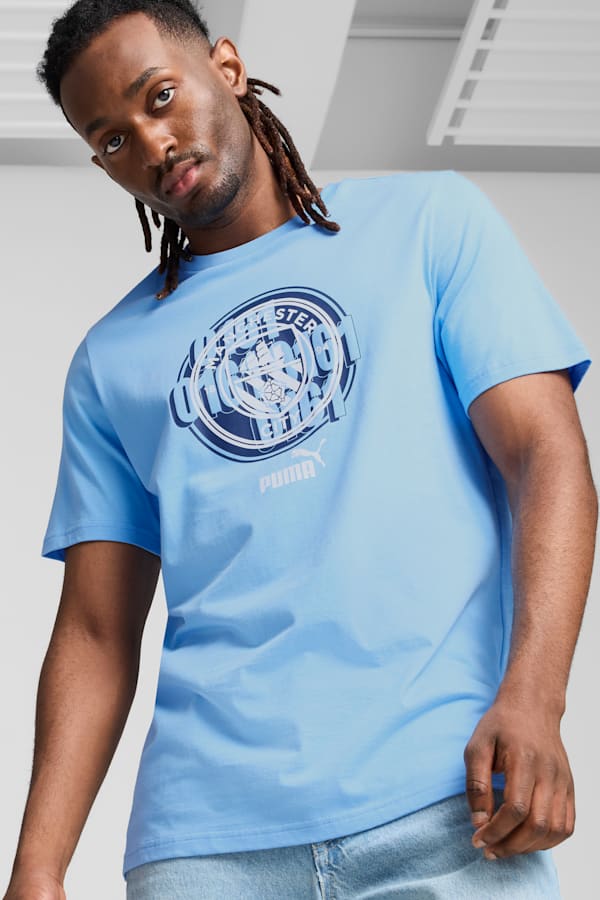 Manchester City ftblCULTURE Tee Men, Team Light Blue, extralarge-GBR