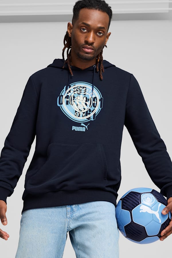 Manchester City ftblCULTURE Hoodie Men, Club Navy, extralarge-GBR